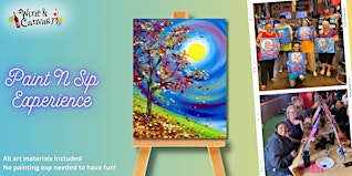 St Pete Wine and Canvas – Fall Moon