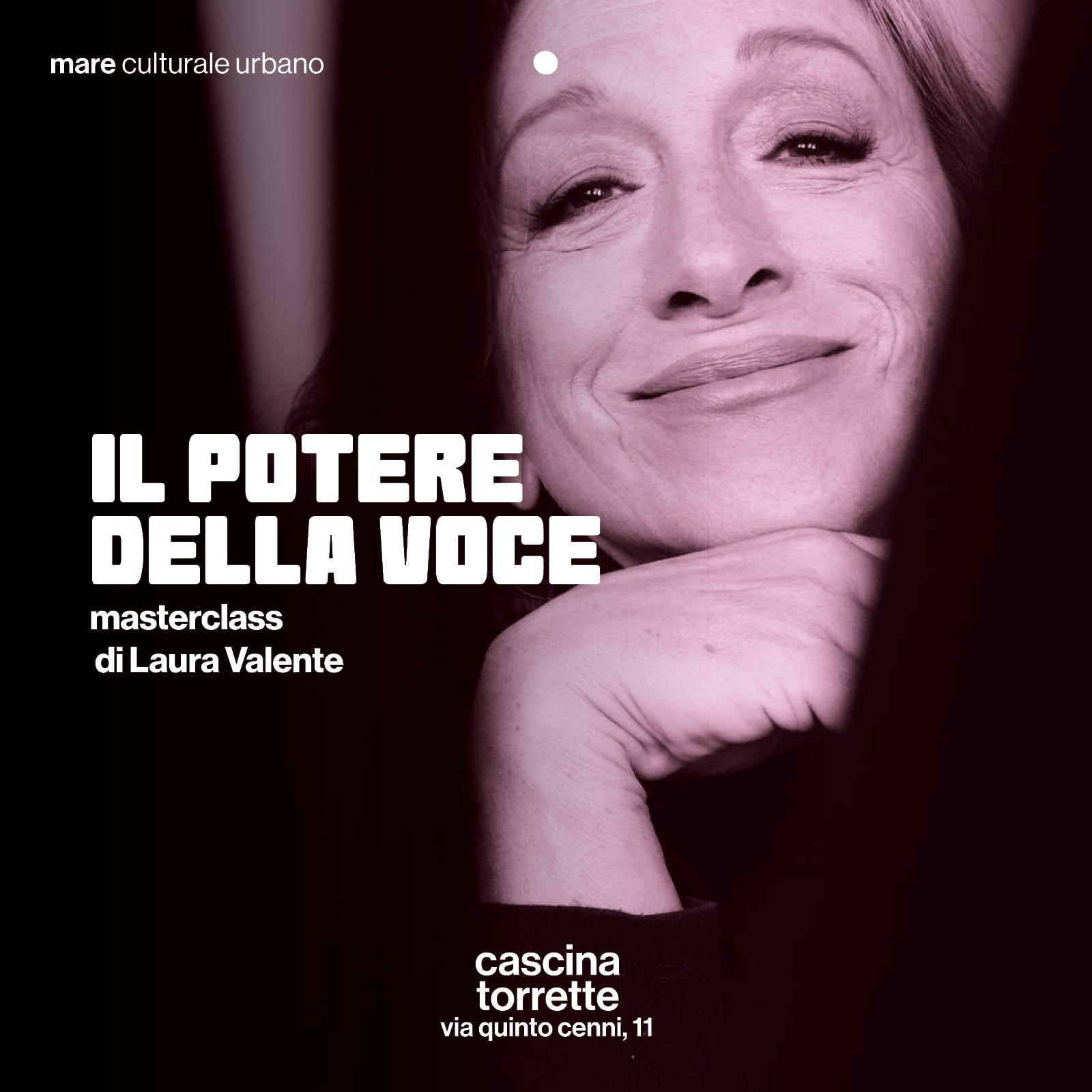 Il potere della voce - Masterclass di Laura Valente