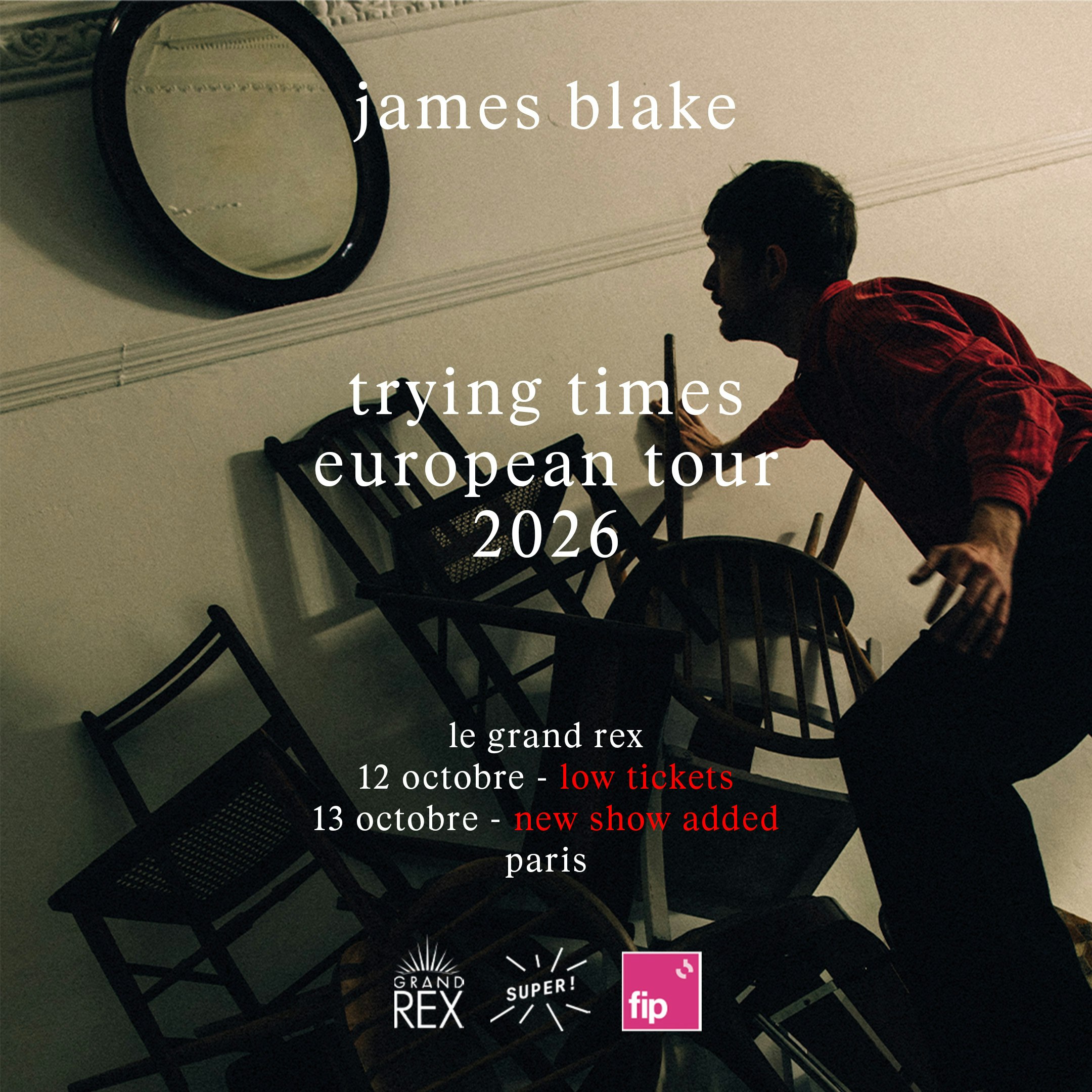 James Blake | Trying times european tour 2026