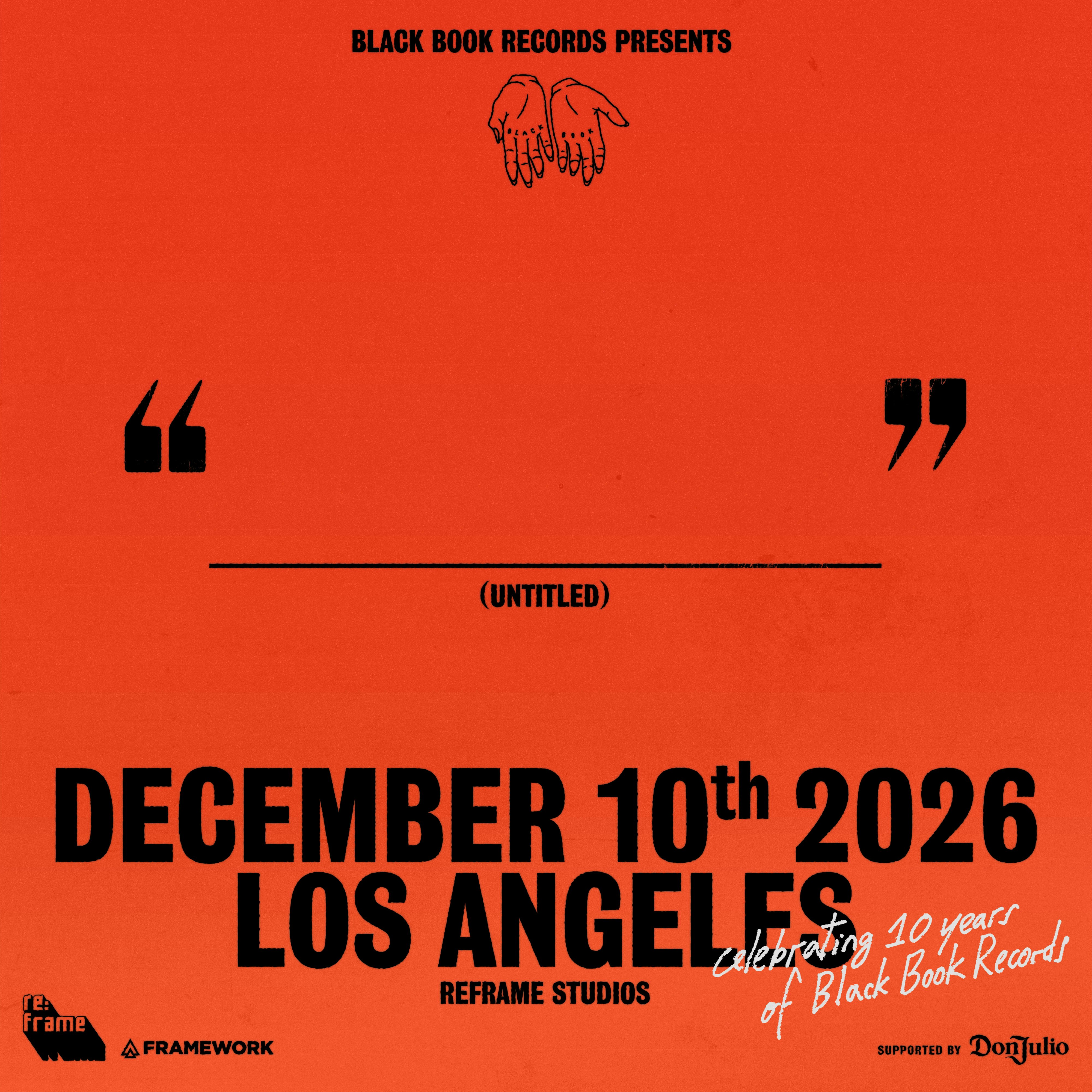Black Book Records presents 'Untitled'