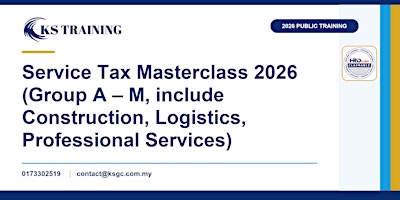 Service Tax Masterclass 2026: Groups A–M & Key Industries