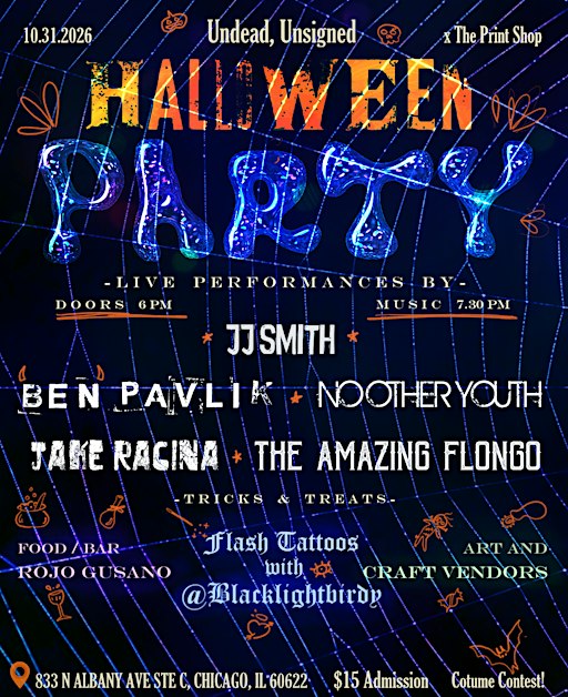 Halloween Party: Undead, Unsigned @ The Print Shop