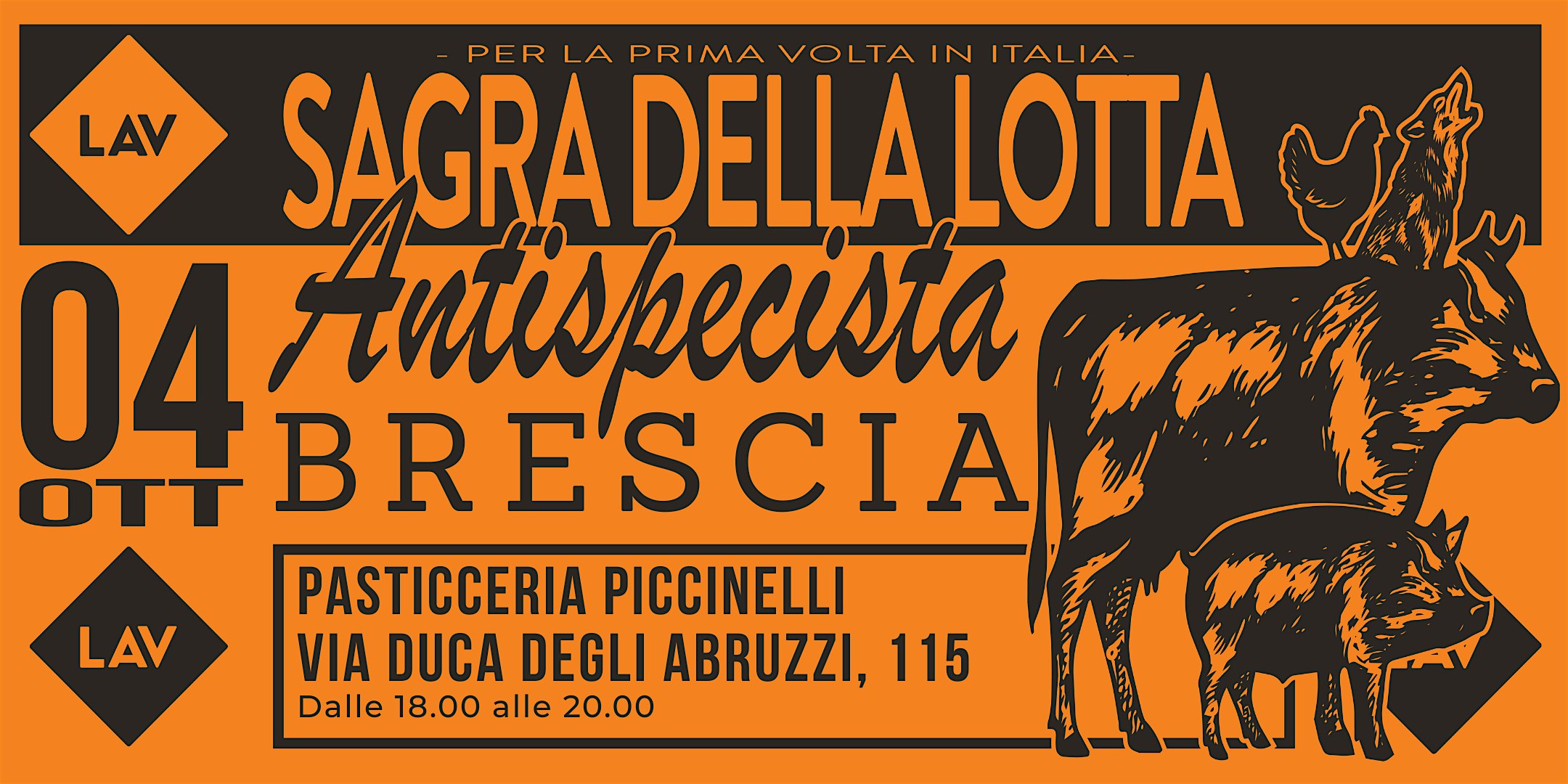 Sagra della Lotta Antispecista - Brescia