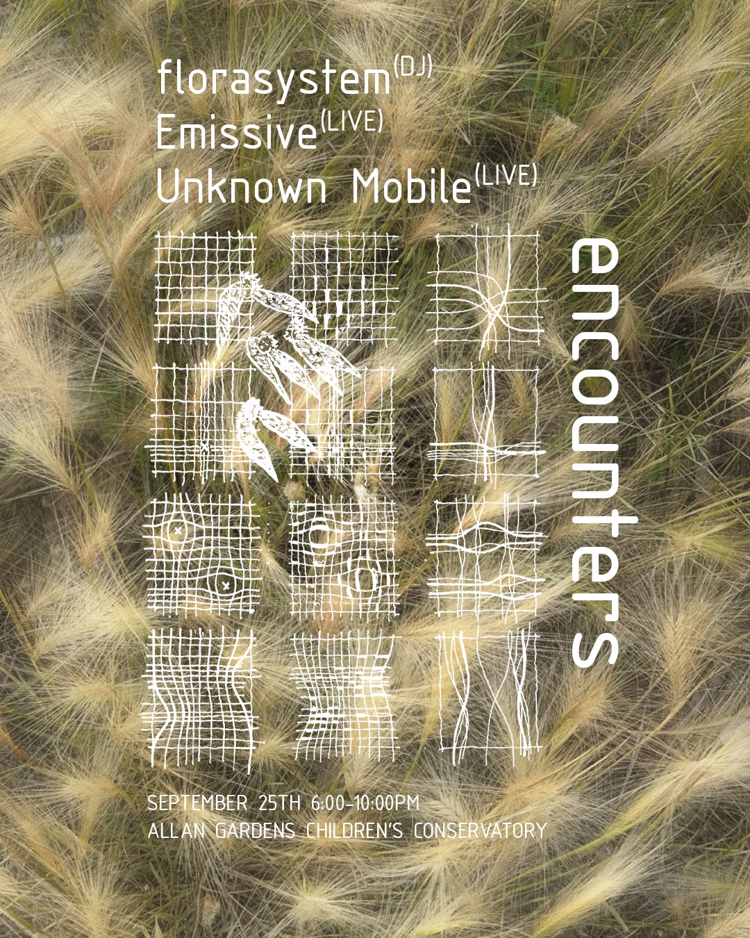 Encounters with Unknown Mobile, Emissive, and florasystem