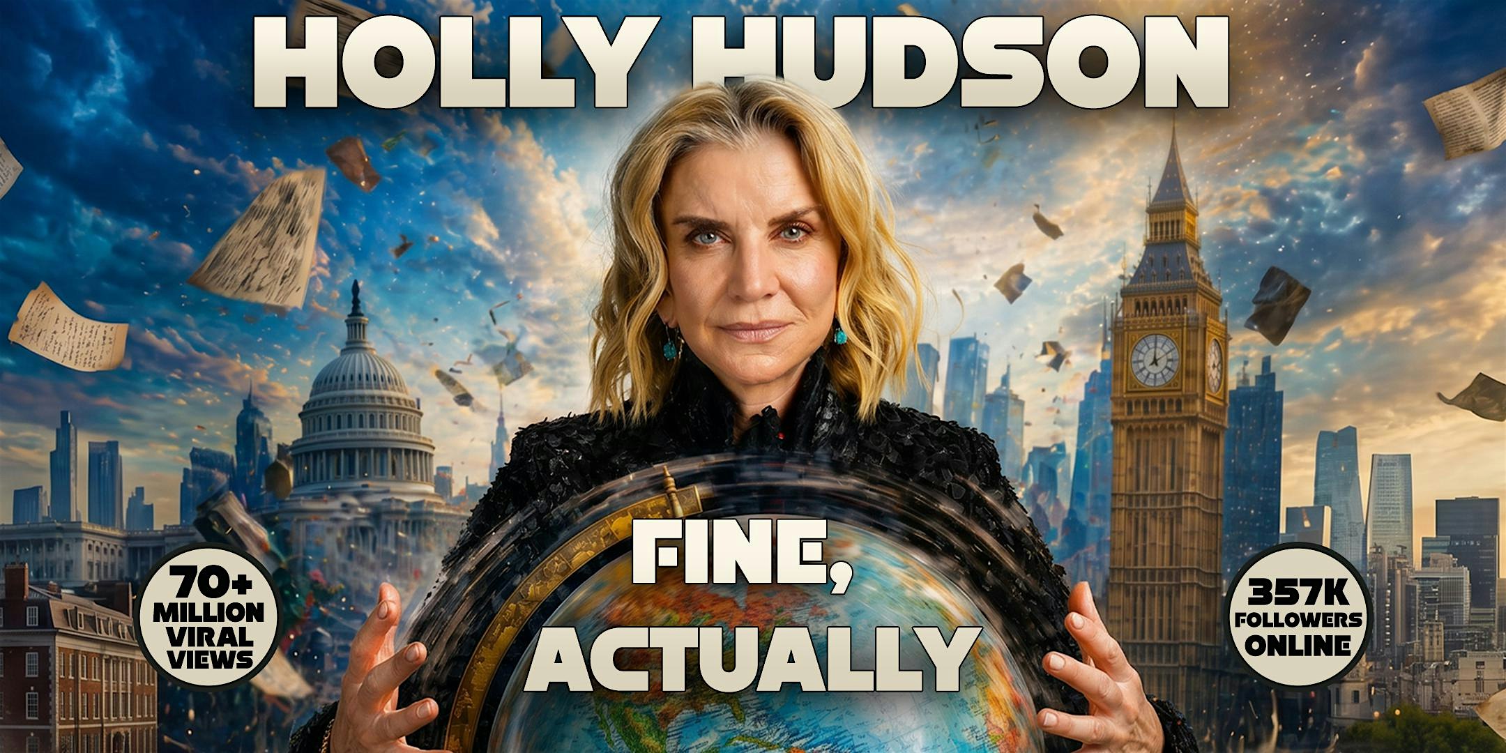 FINE, ACTUALLY - HOLLY HUDSON - ENGLISH STANDUP - AMSTERDAM - CLINK COMEDY