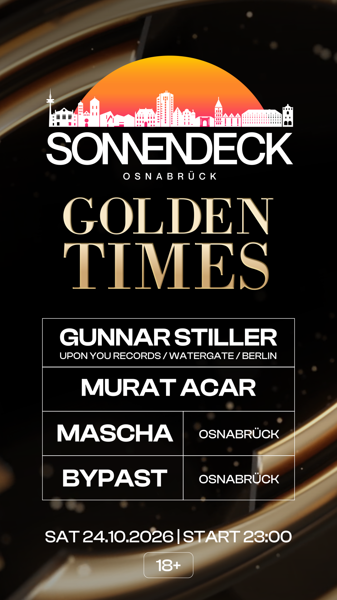 Golden Times with Gunnar Stiller (Watergate/Berlin)