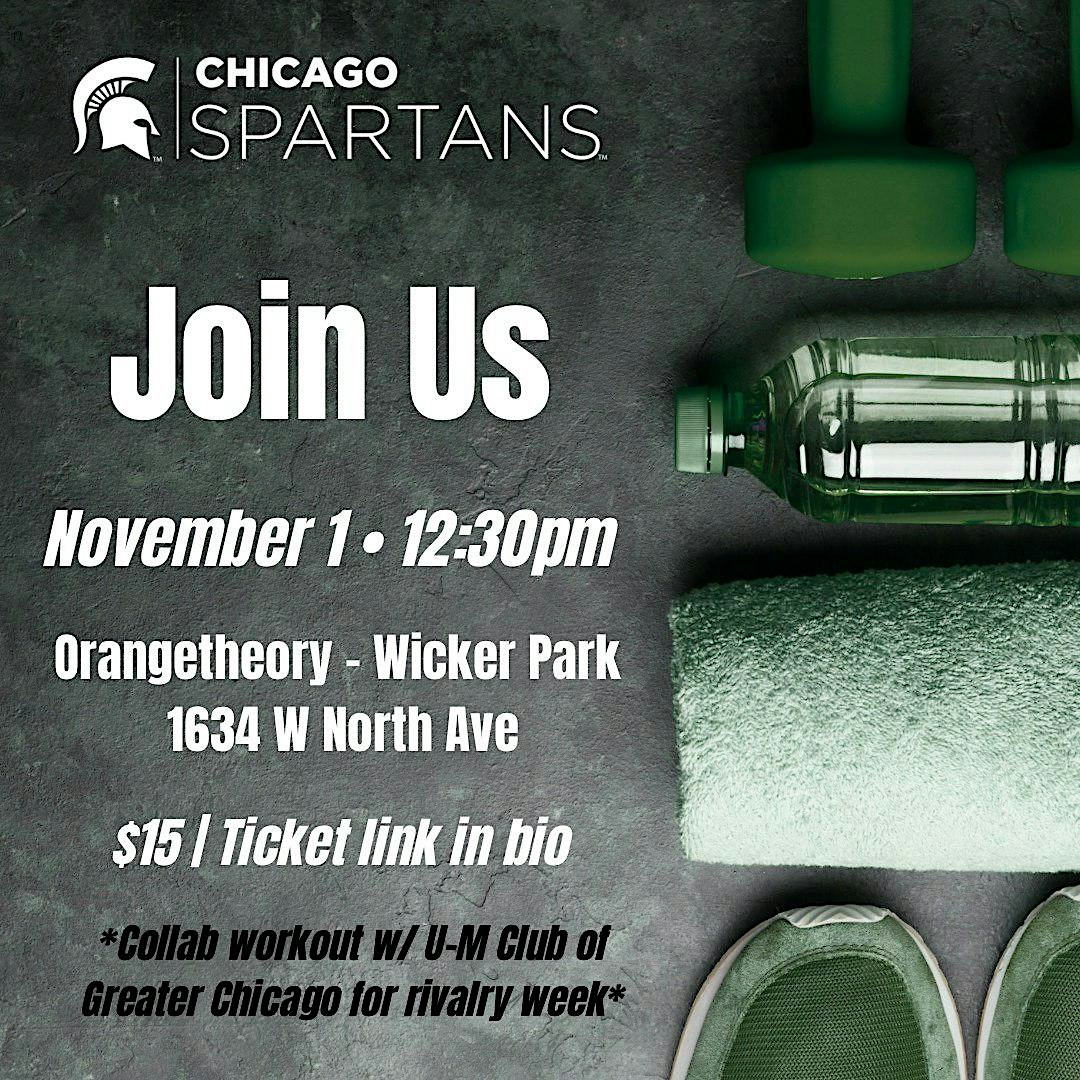 Rivalry Week: MSU and U-M at Orangetheory Fitness