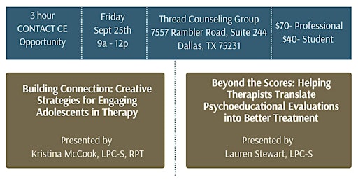 Continuing Education for Dallas Counselors