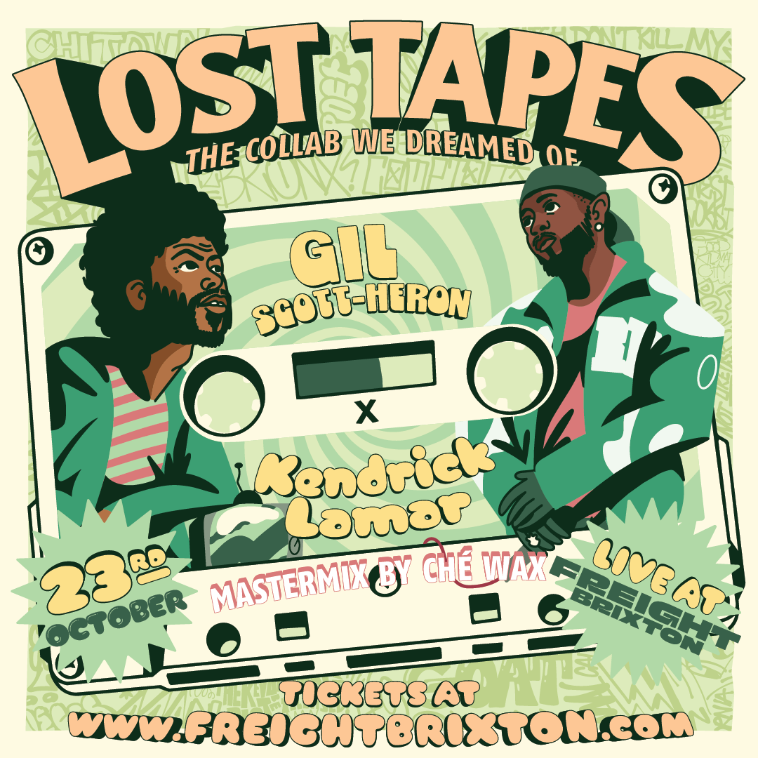 Lost Tape x Broken Soul, Mixed by Che Wax: Kendrick Lamar & Gil Scott Heron