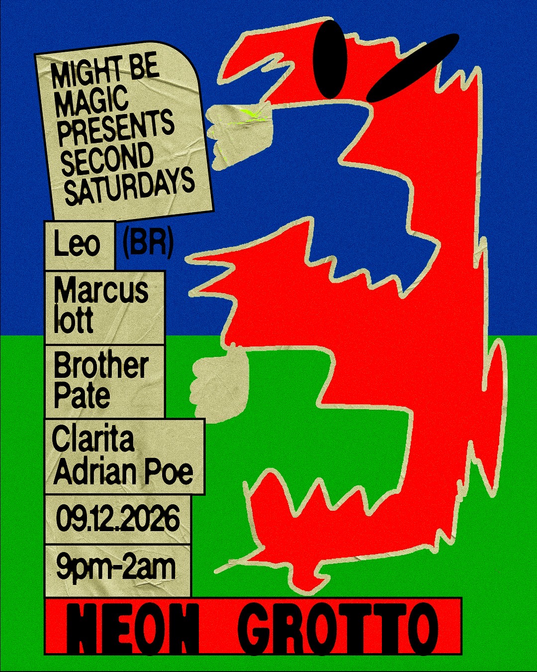 Might Be Magic Second Saturdays at Neon Grotto