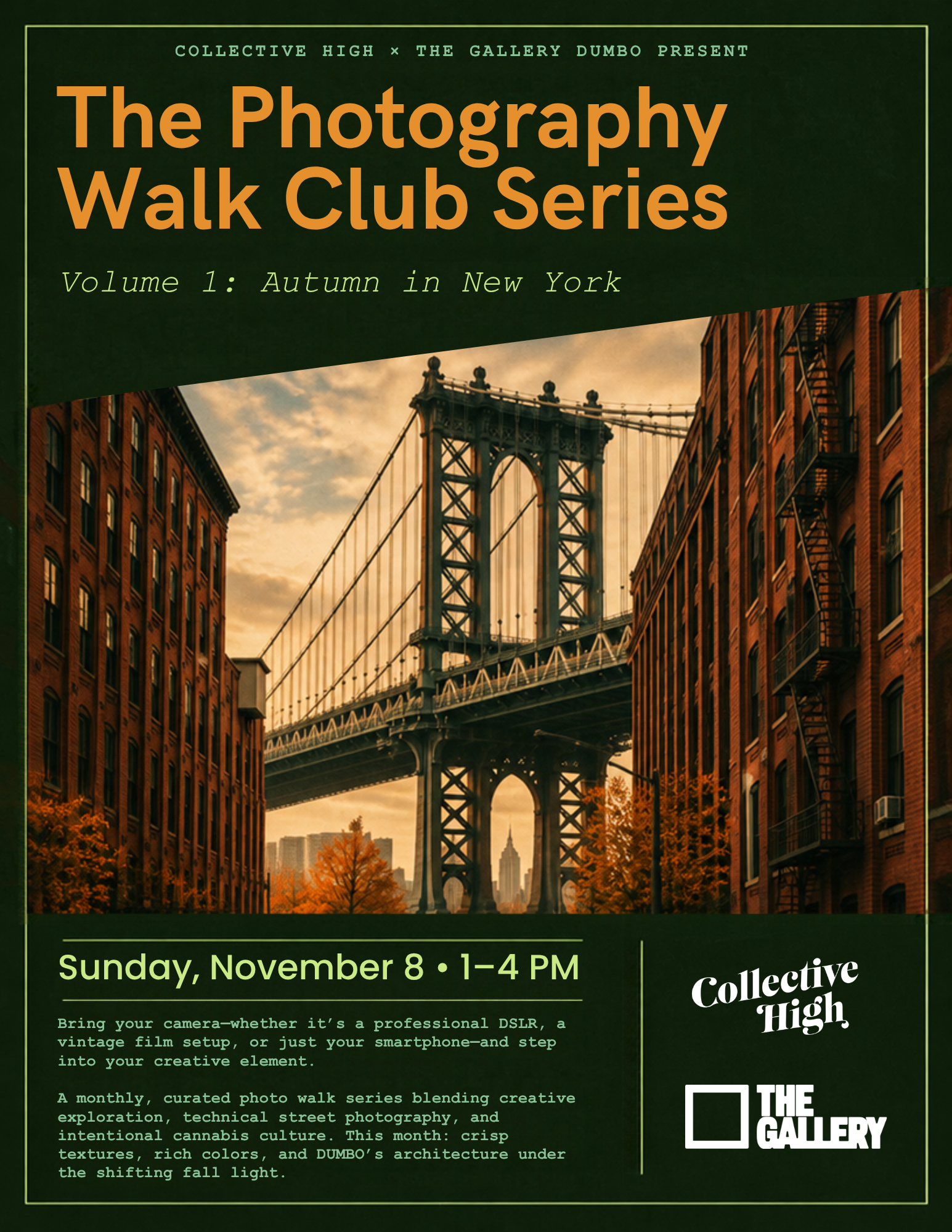 The Gallery Photography Walk, Presented by Collective High