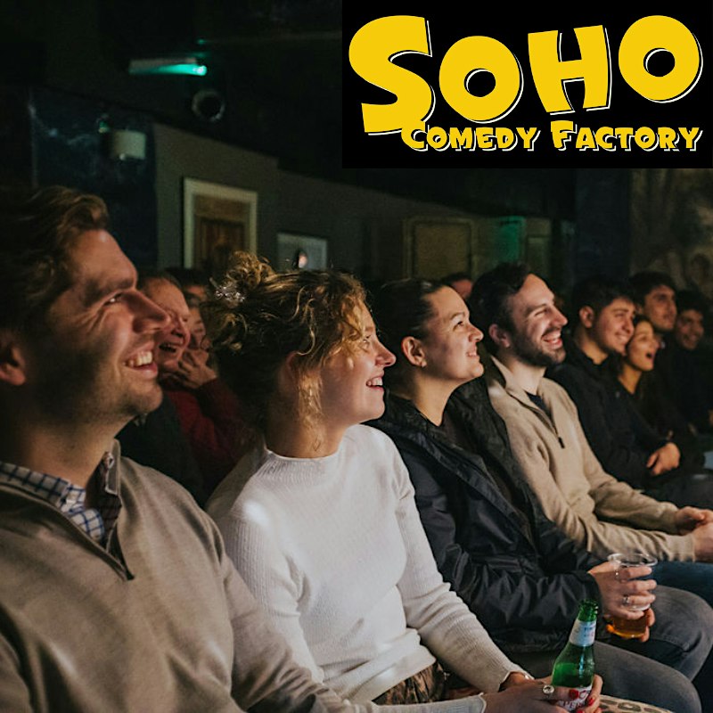 Soho Comedy Factory - £8 stand up comedy every night of the week