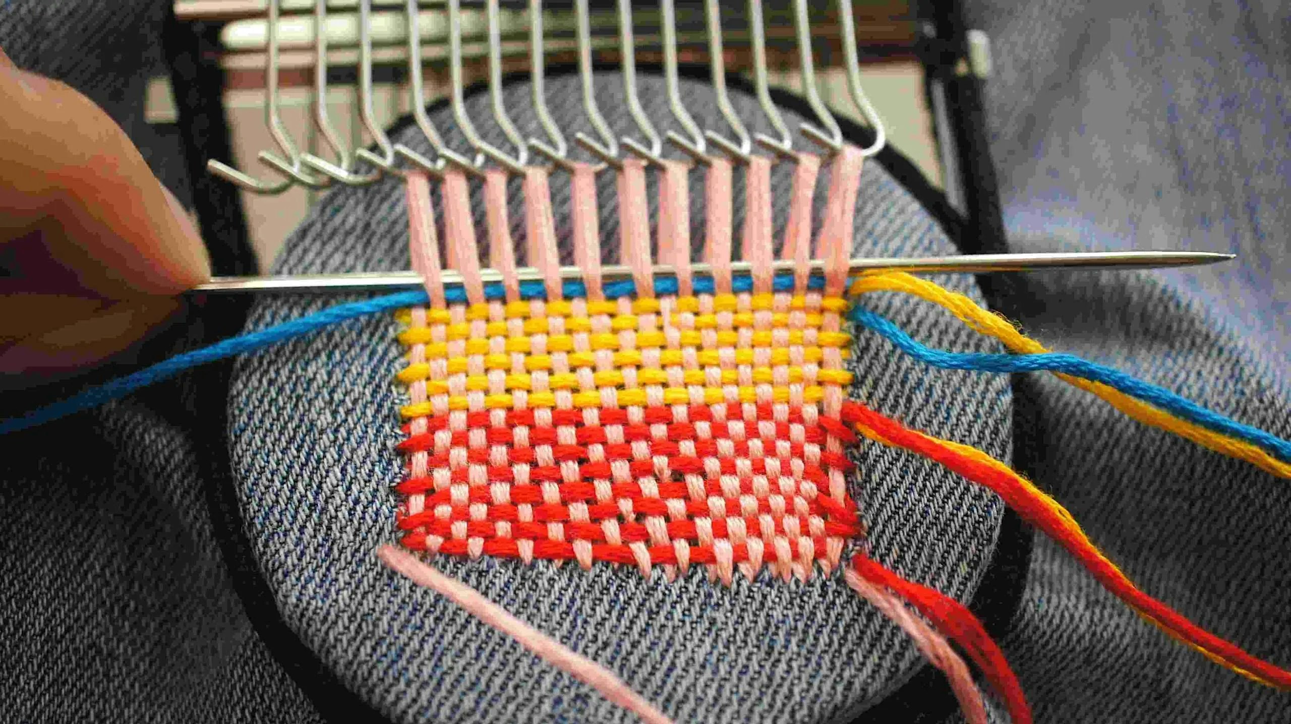 Upcycle-workshop visual mending met Textiel Atelier Katendrecht