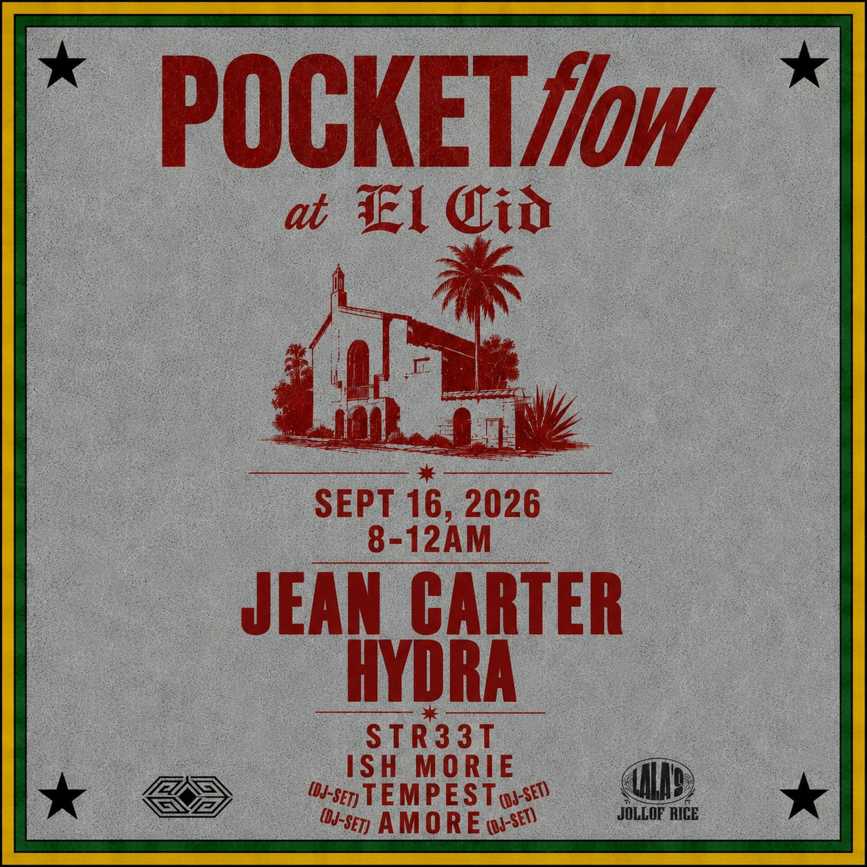 ROYAL.2: Pocket Flow with Jean Carter, Hydra, & Lala's Jollof