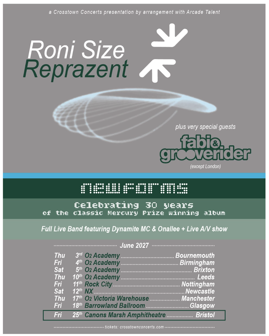 Roni Size & Reprazent - New Forms 30th Anniversary