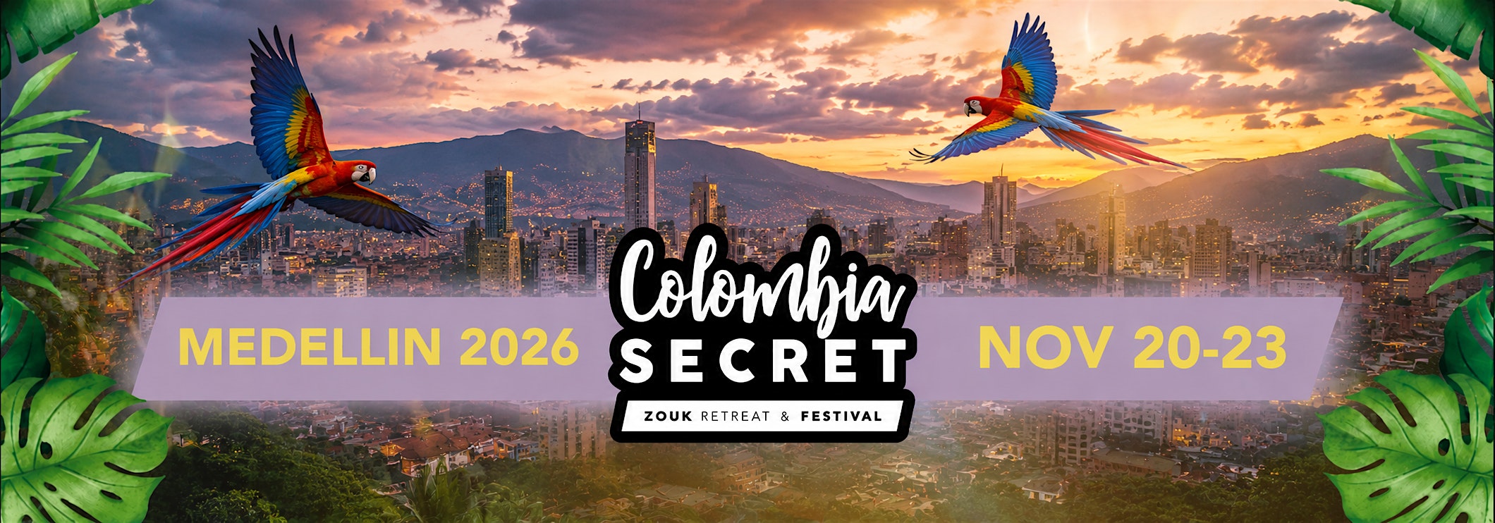 Colombia Secret Zouk Retreat & Festival 2026