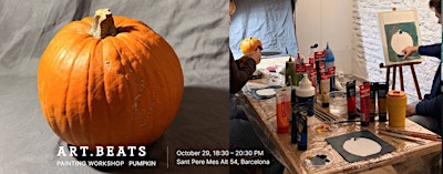 Halloween Painting Workshop: Paint a Pumpkin with Acrylics