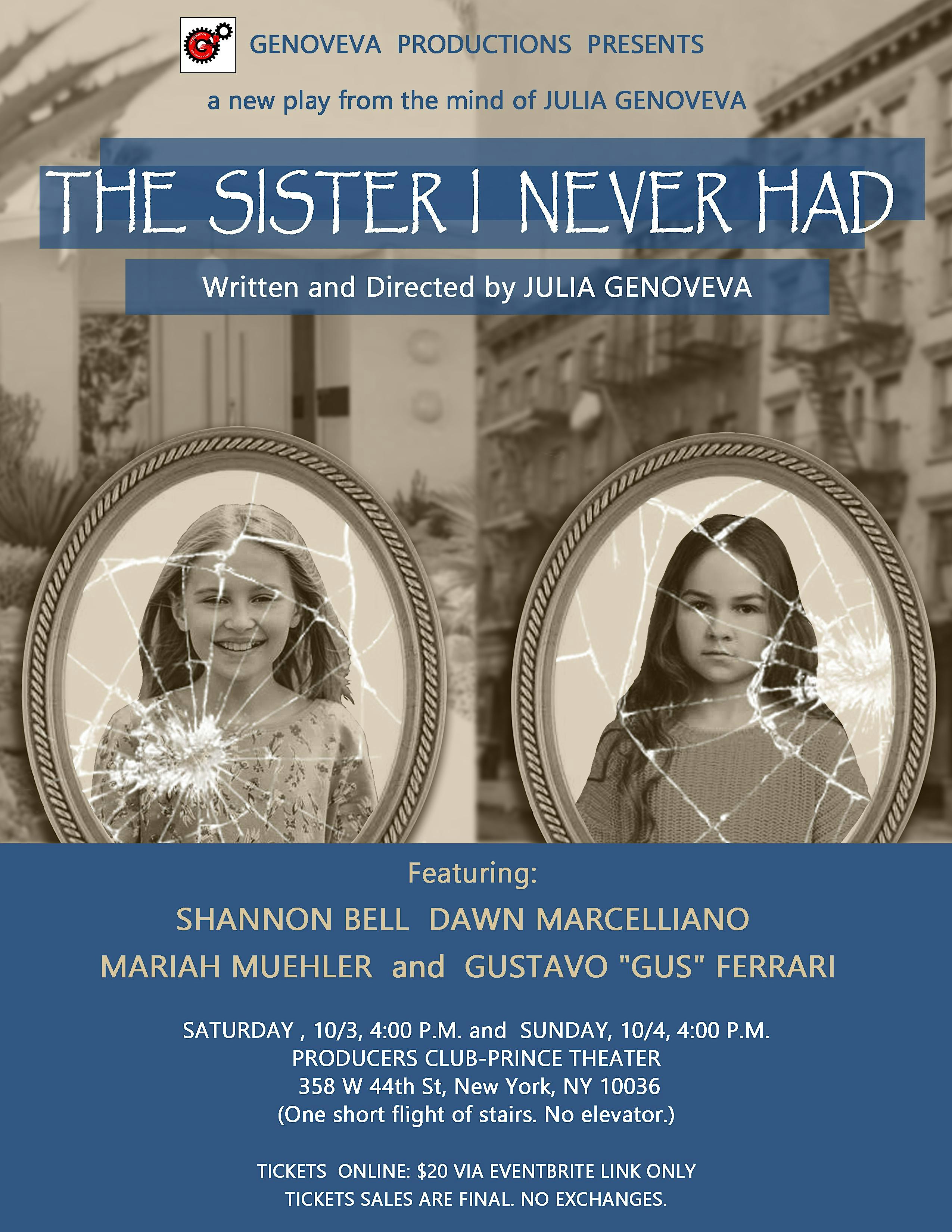 THE SISTER I NEVER HAD BY JULIA GENOVEVA