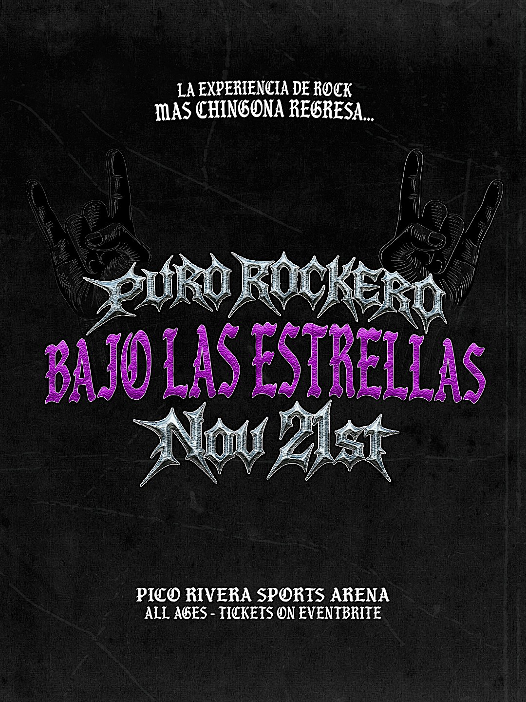 PURO ROCKERO ' BAJO LAS ESTRELLAS '
