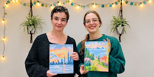 San Francisco-Inspired | Paint and Sip Workshop