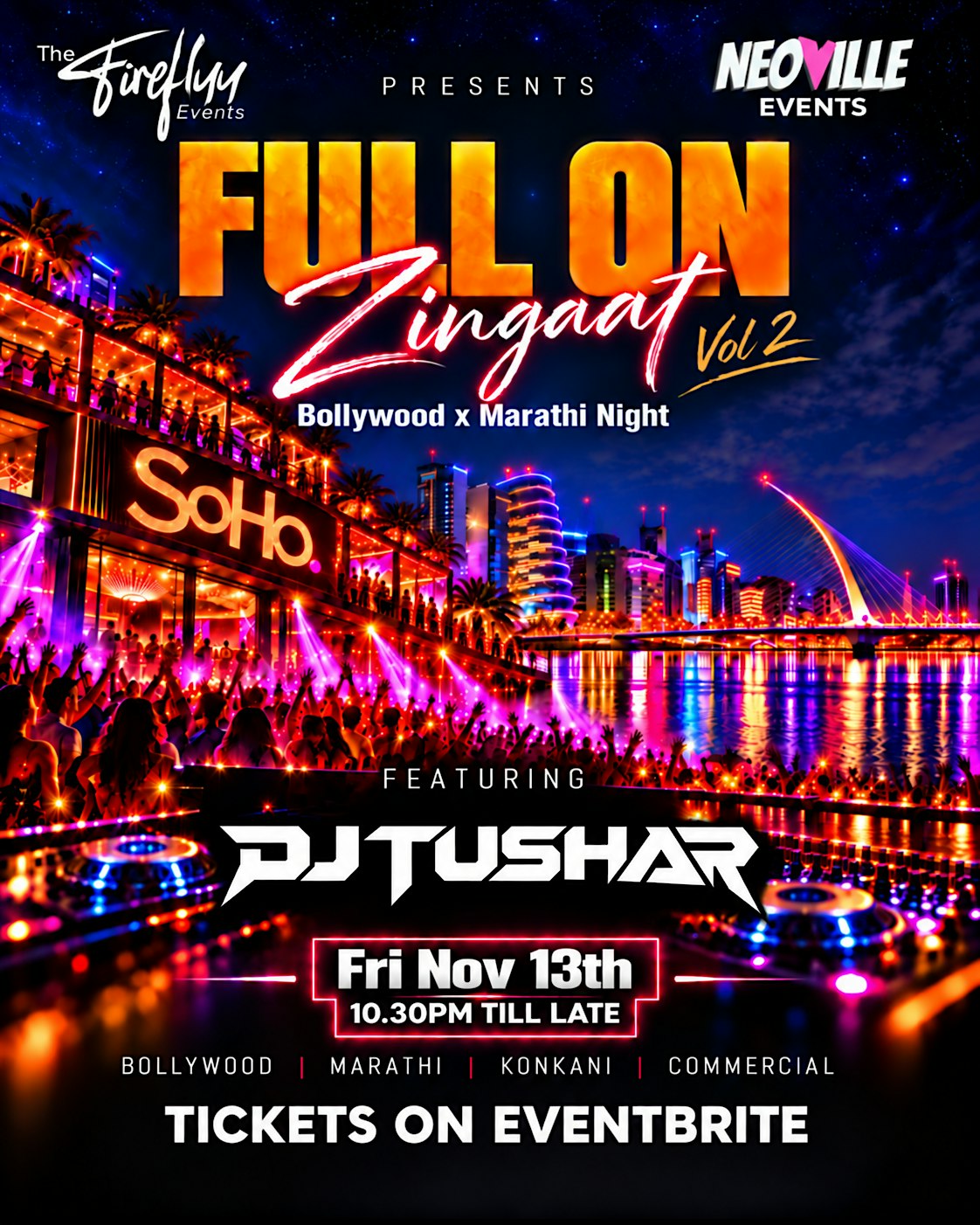 Bollywood x Marathi Night - Full on Zingaat Vol 2