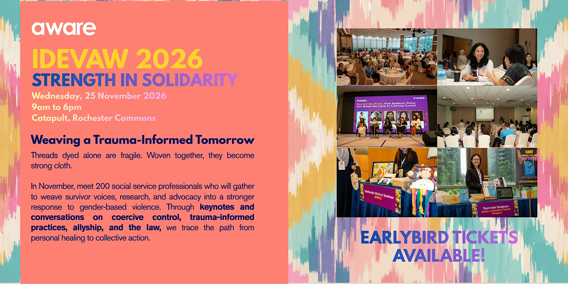 IDEVAW 2026: Weaving a Trauma-Informed Tomorrow