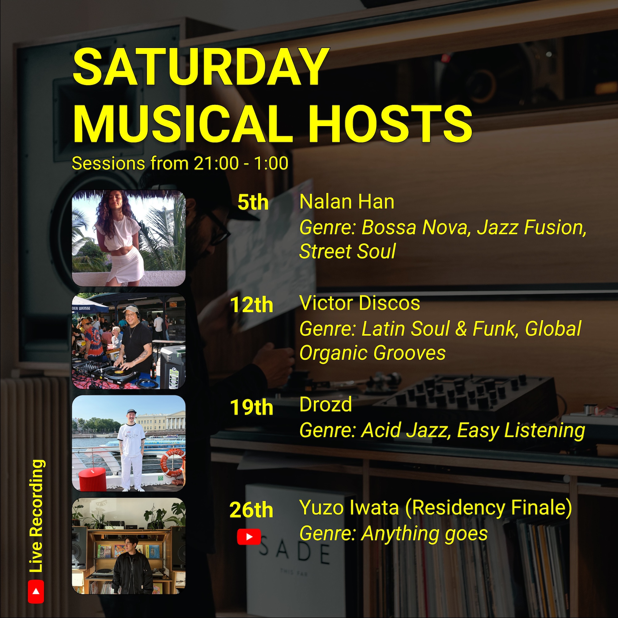 Saturday Session: Yuzo Iwata