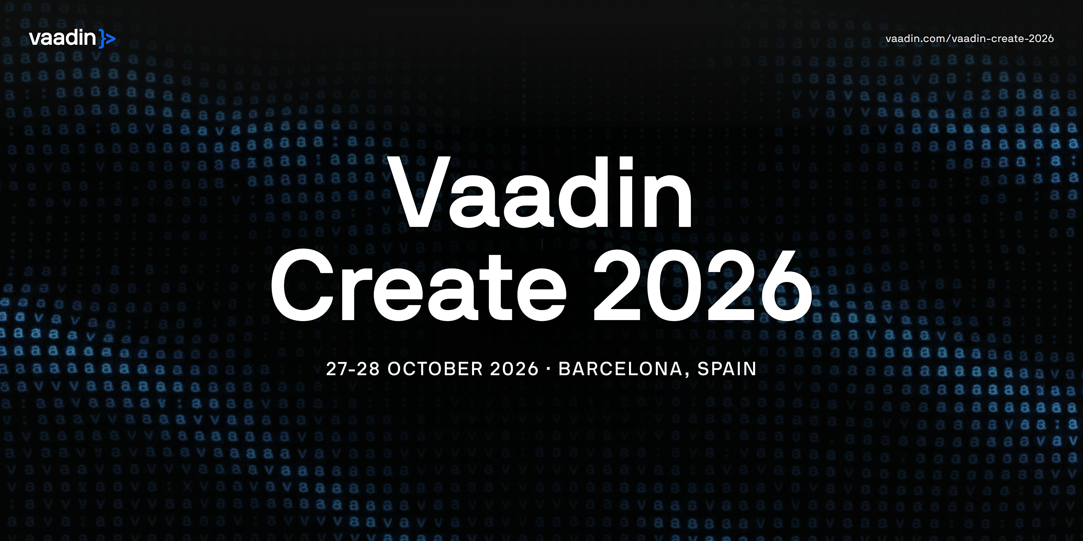 Vaadin Create 2026