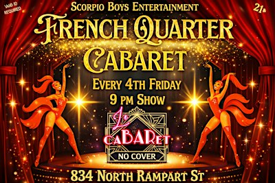 French Quarter Cabaret A Variety Burlesque Experience