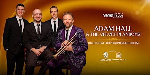 Adam Hall & The Velvet Playboys Live at The Lobby Lounge