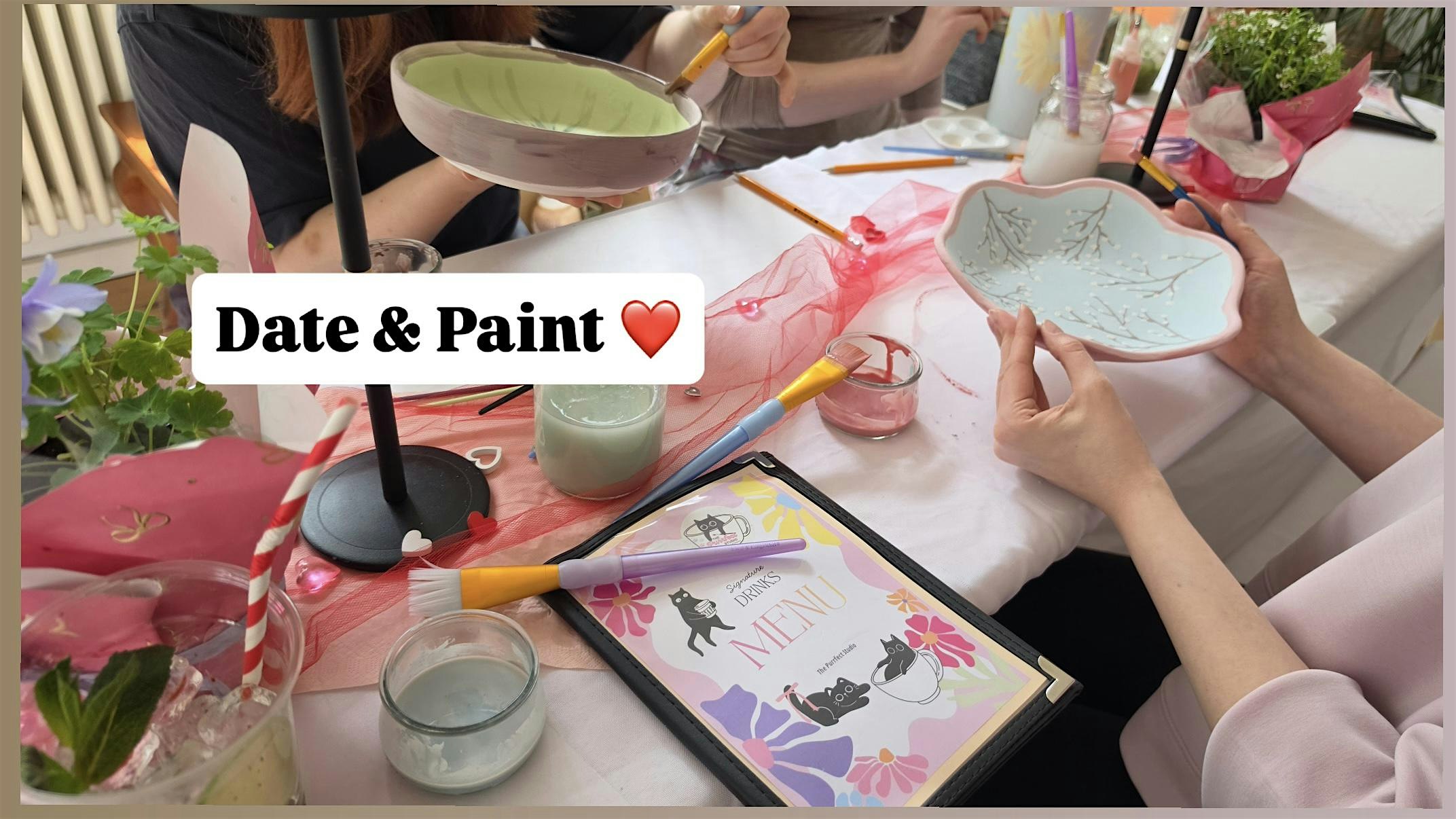✨ Drink & Paint ✨Keramik bemalen I Matcha I Mocktails I Afterwork