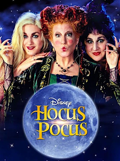 Snack N Screen Immersive Dinner  with The Sanderson Sisters. HOCUS POCUS