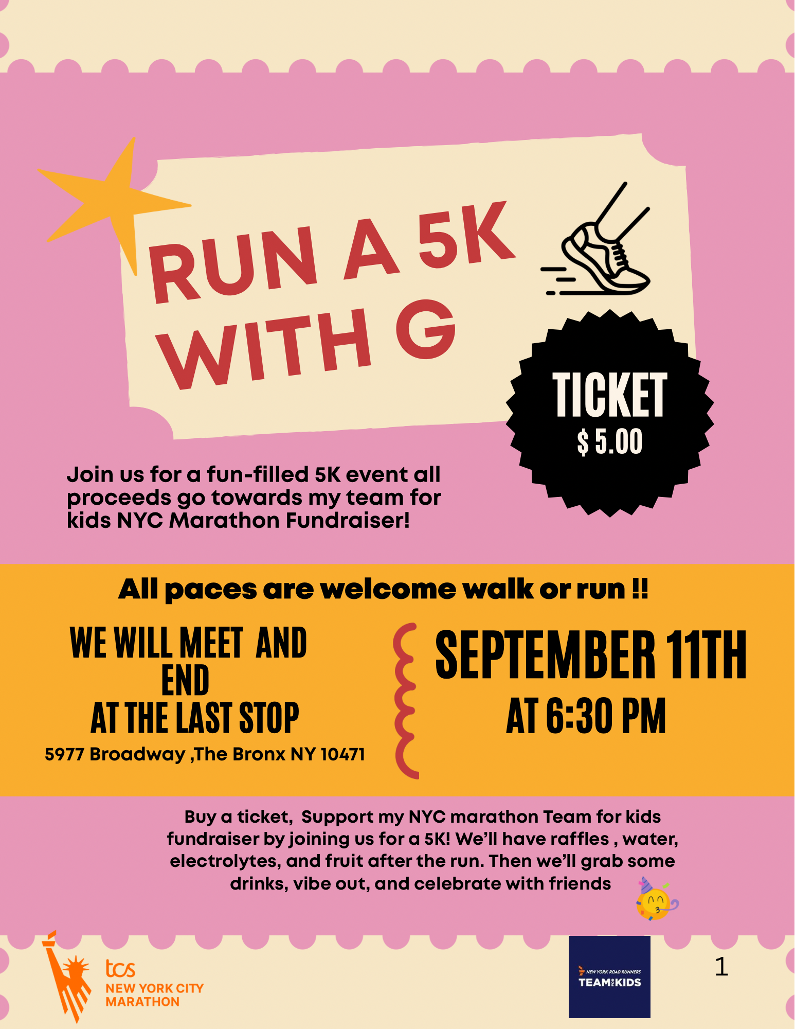 Run A 5K WITH G 🏃🏻‍♀️👟