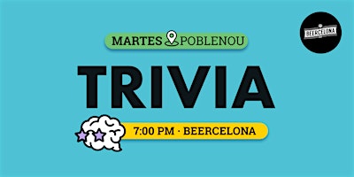 Pub Quiz Barcelona - Martes - Beercelona - Poblenou - CASTELLANO