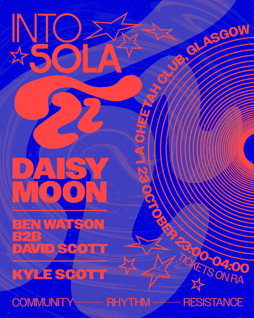 INTO SOLA invites: Daisy Moon