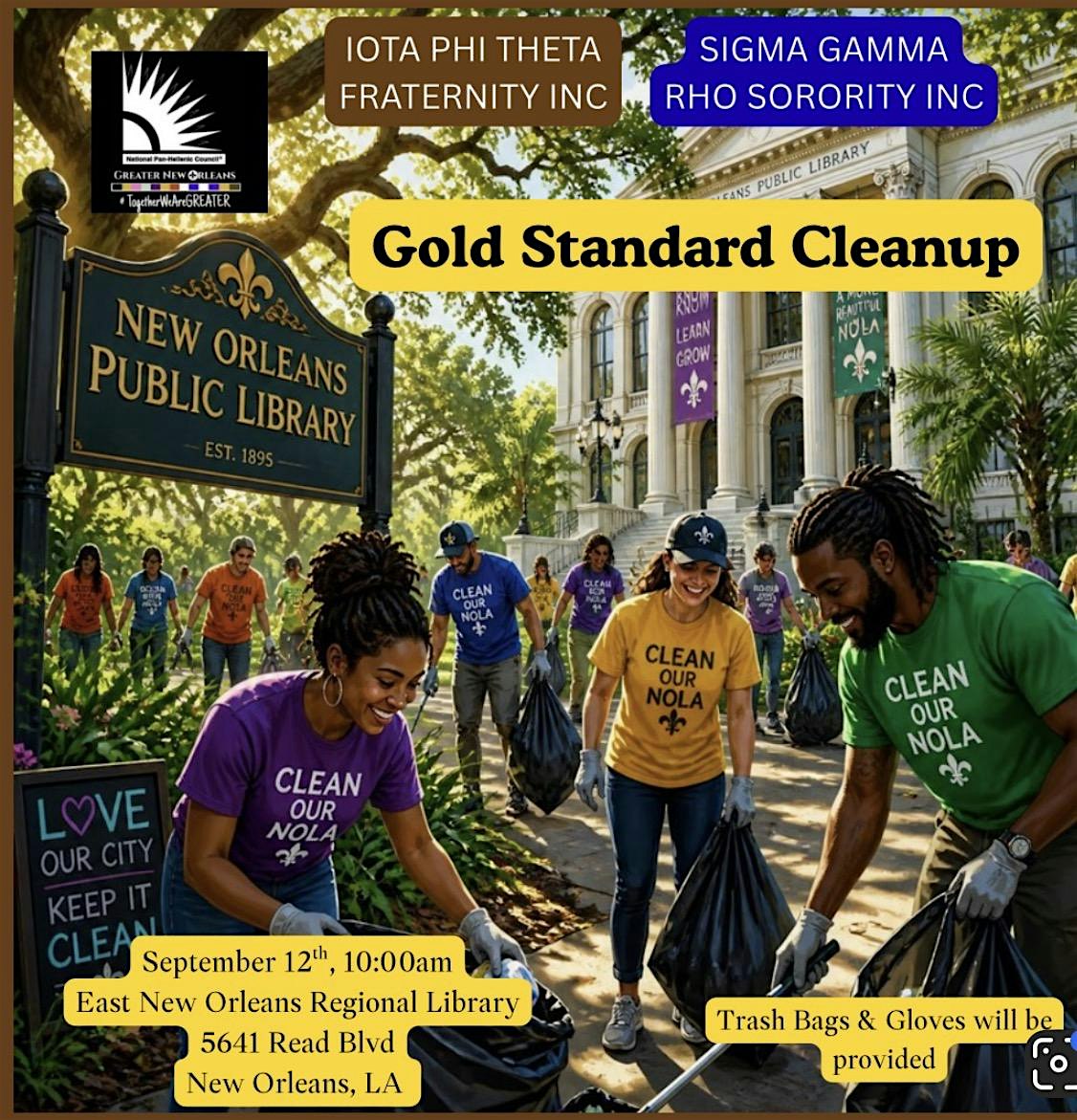 Gold standard cleanup