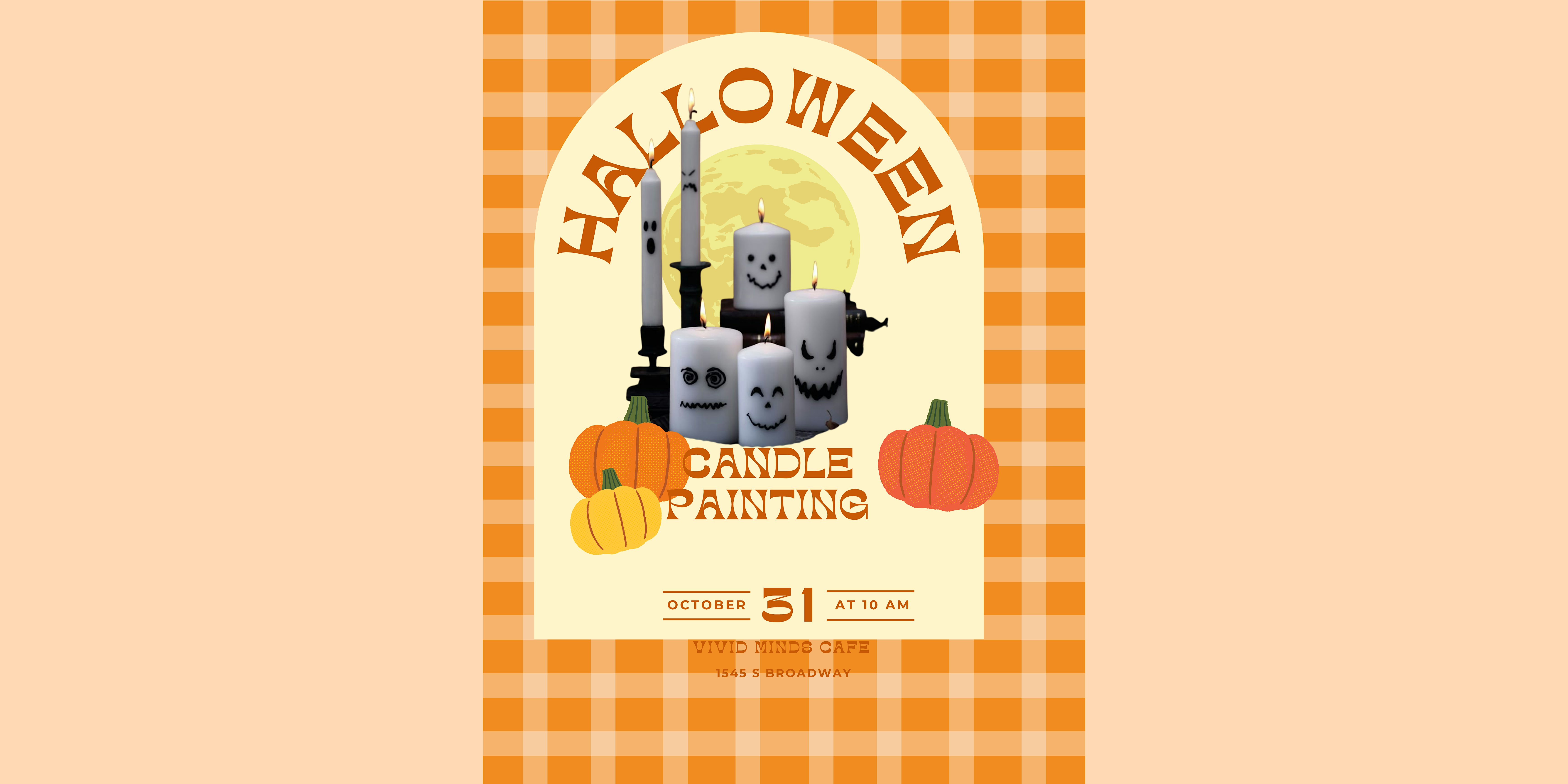 SPOOKY CANDLE PAINTING