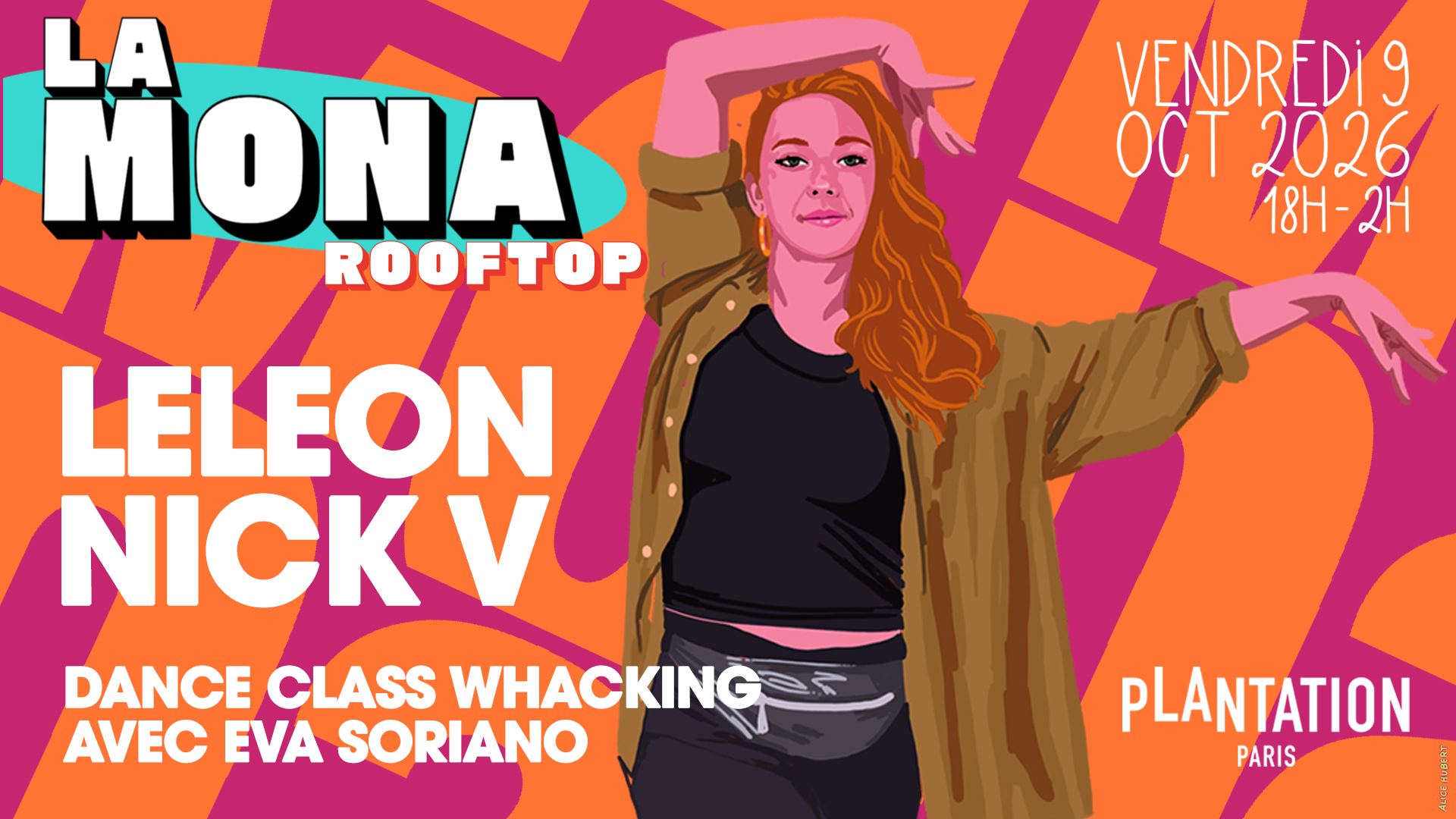 La Mona Rooftop party with LeLeon, Nick V & Whacking Class by LeLeon