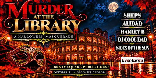 Murder at the Library | A Halloween Masquerade