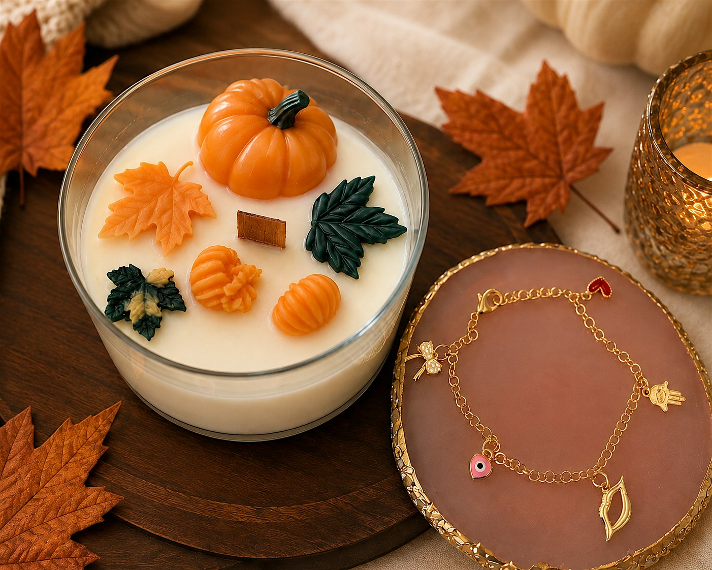 Autumn Charm & Candle Workshop