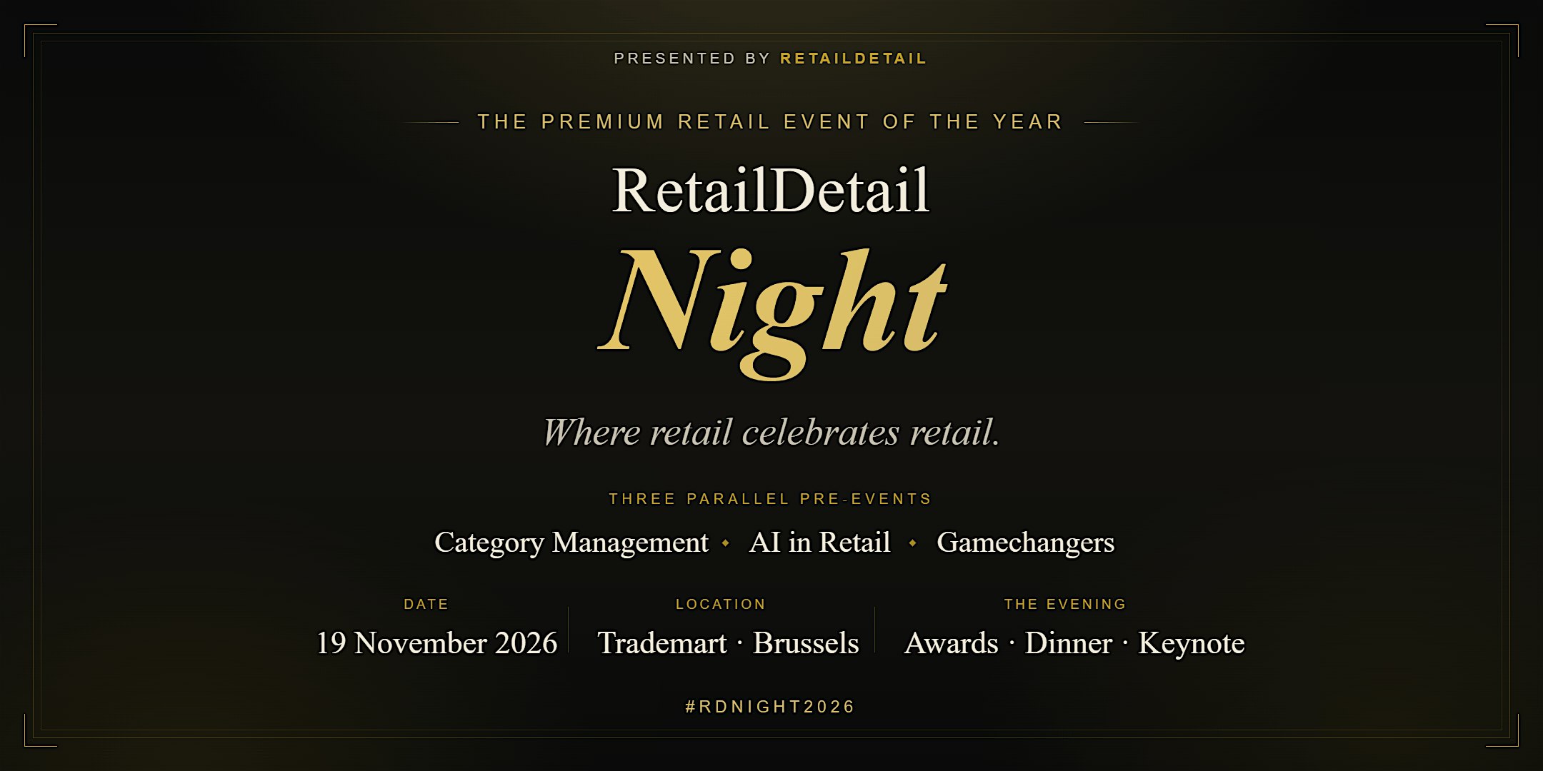 RetailDetail Night 2026