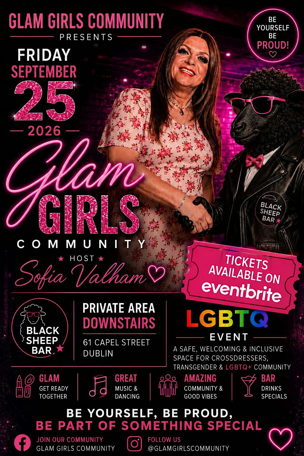 Glam Girls Dublin events