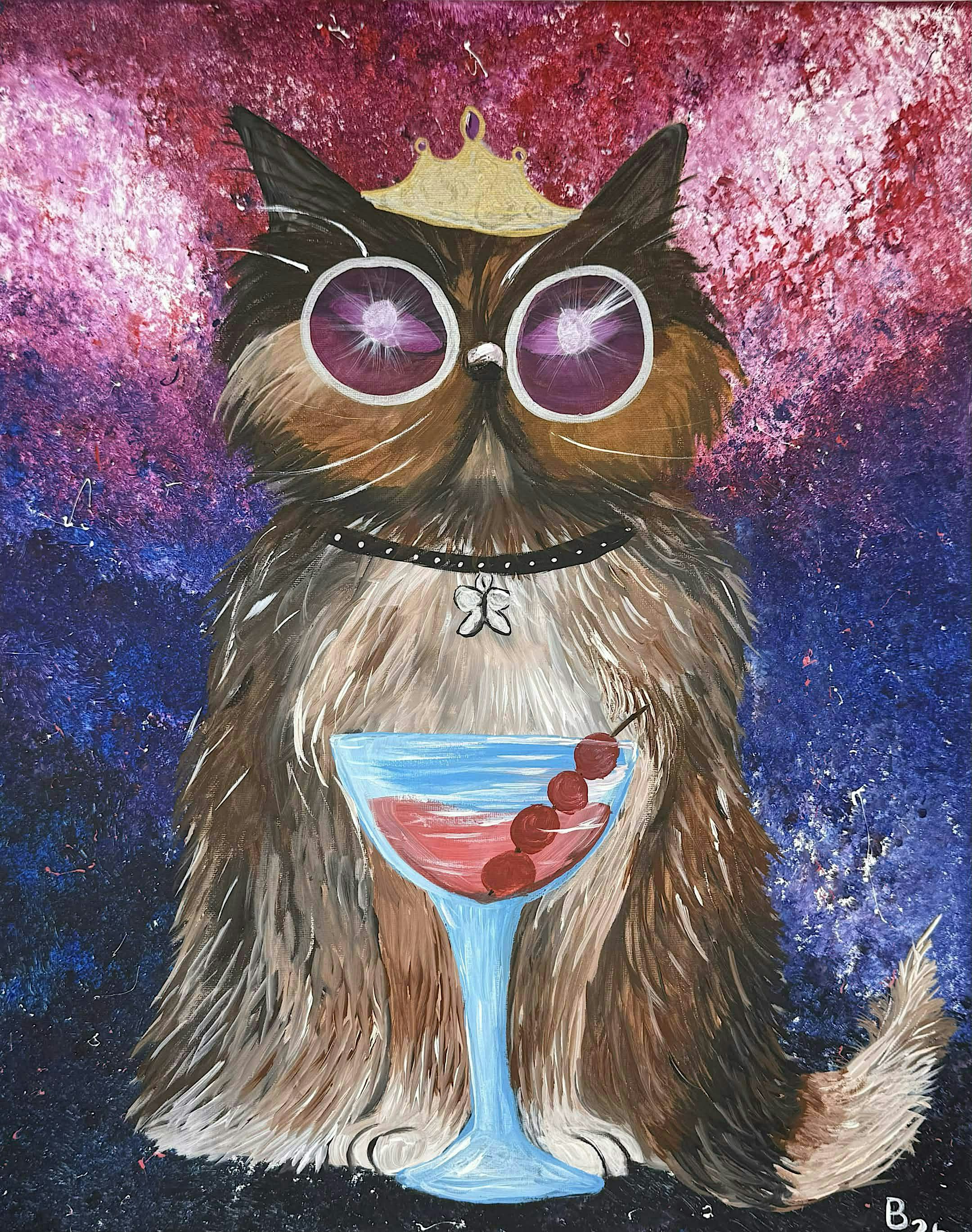 Dirty Shirley Paint and Sip Party