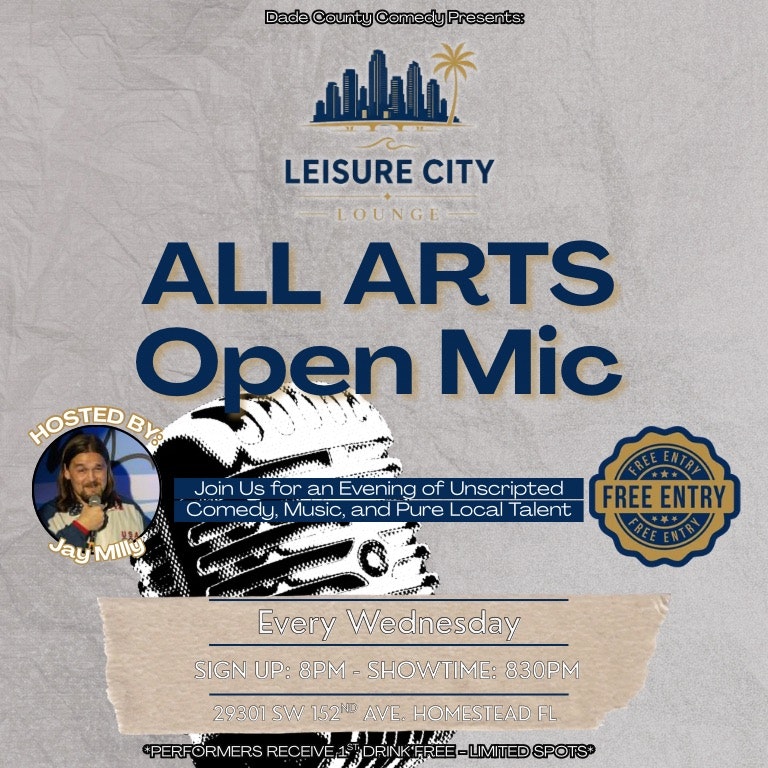 All Arts Show at Leisure City Lounge
