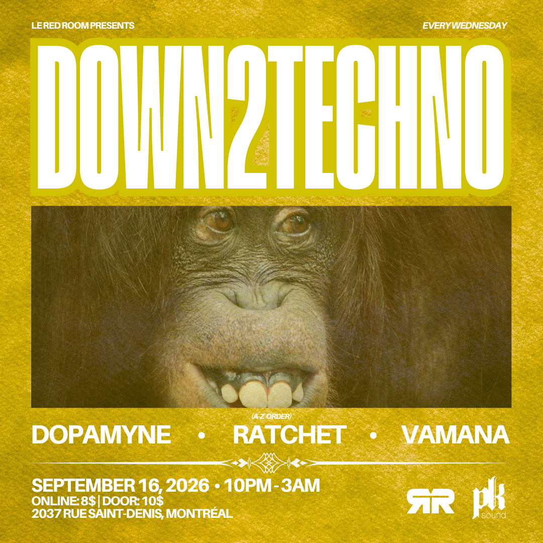 DOWN2TECHNO: Every Wednesday