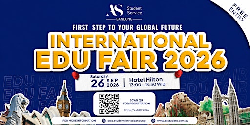 International Edu Fair 2026 by AS Student Service Bandung