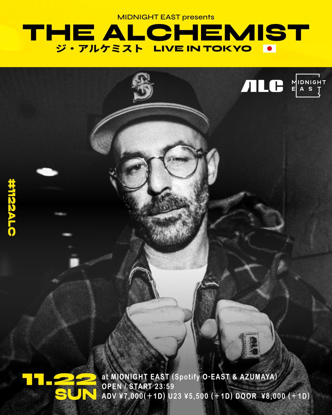 MIDNIGHT EAST presents The Alchemist Live in TOKYO
