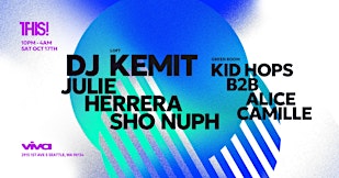 THIS! w/ DJ Kemit - Saturday October 17th, 2026