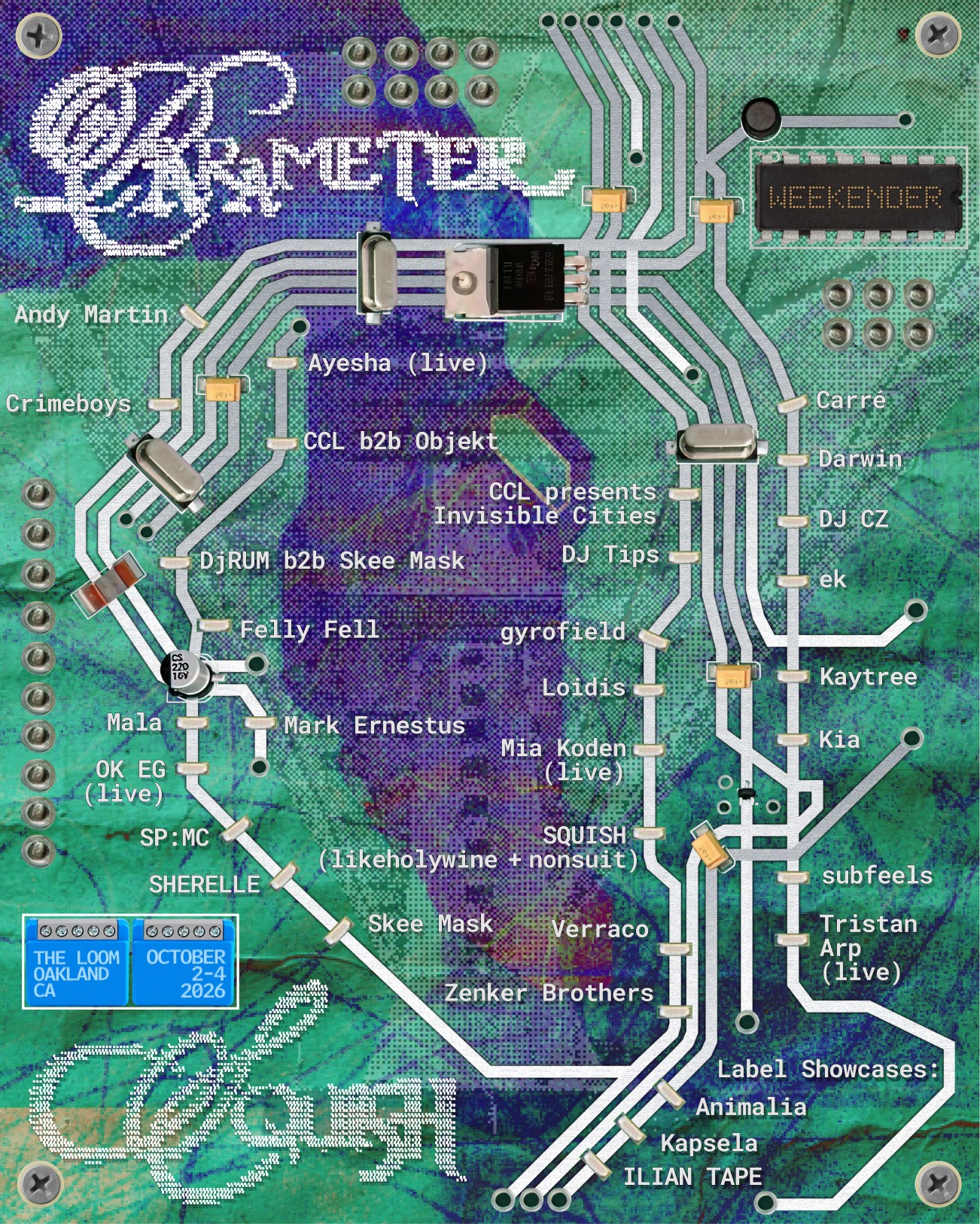 Parameter x SQUISH Weekender