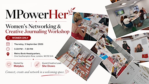MPowerHer: Women’s Networking & Creative Journaling Workshop